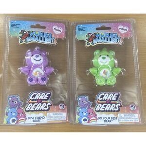 World's Smallest Care Bears Stretchies Squishy Set of 2 Best Friend + Do your